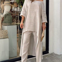 Completo Casual in Lino✨