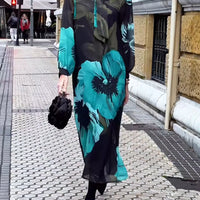 Vestito a fiori blu ✨