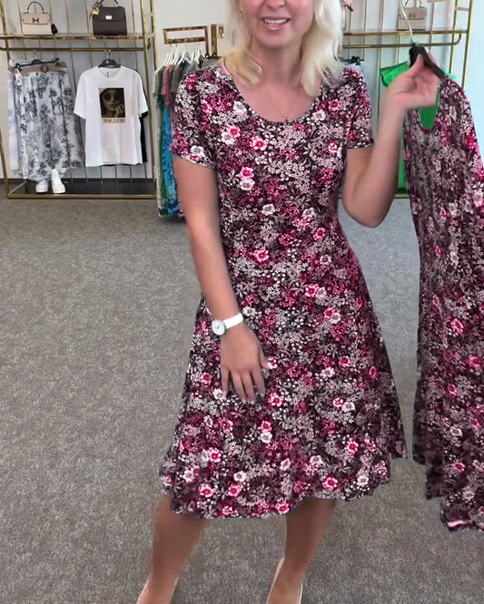 Vestito Black Flowers 🖤