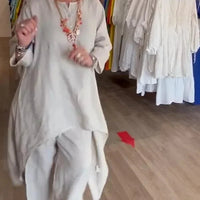 Completo 2 pezzi in Lino ✨