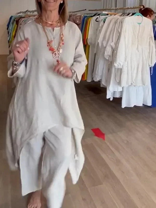 Completo 2 pezzi in Lino ✨