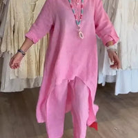 Completo 2 pezzi in Lino ✨