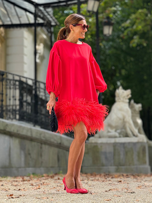 Vestito Total Red❤️