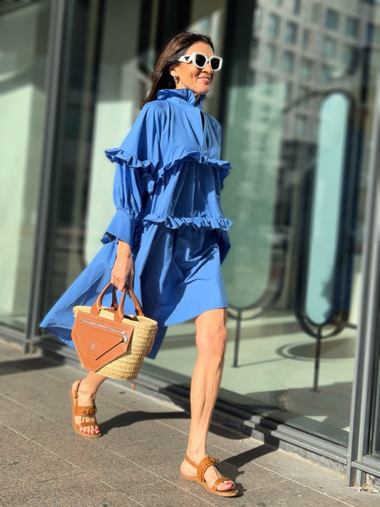 Vestito Blu Cobalto💙