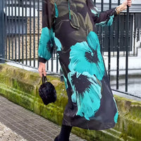 Vestito a fiori blu ✨