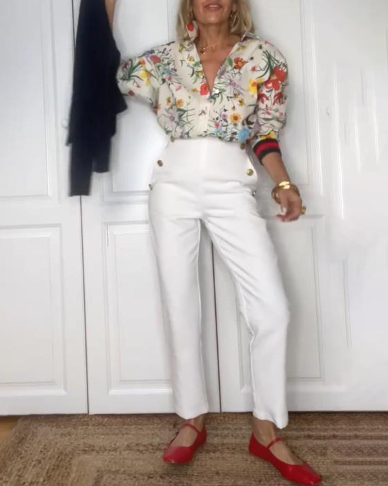 Camicia Flowers  🌸