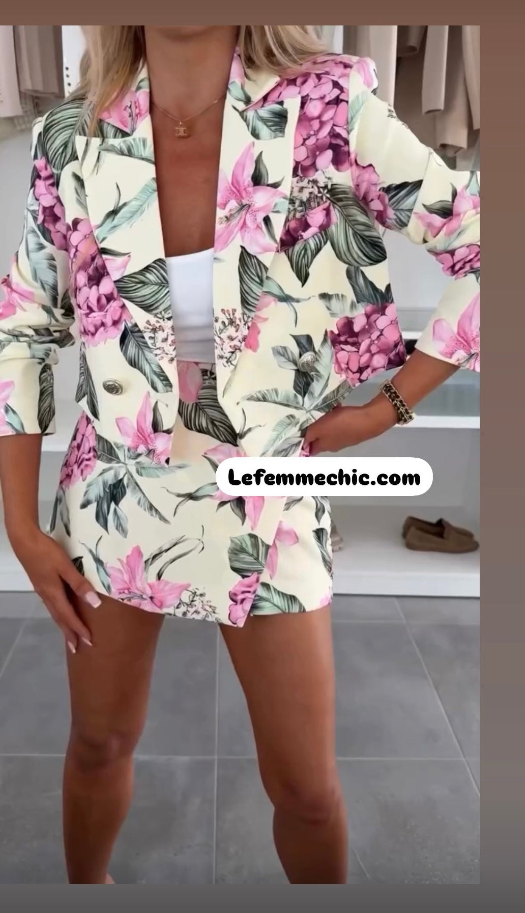 Coordinato Estivo Flowers 2025 💠