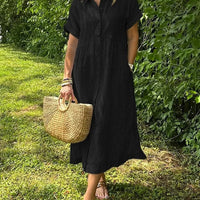 Vestito a Camicia Gessato ✨