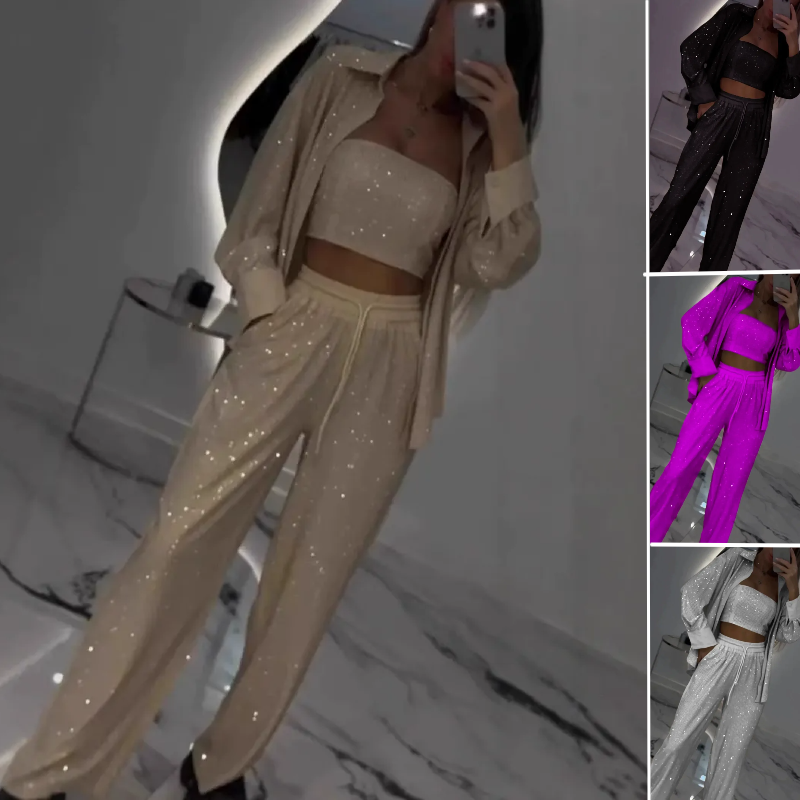 Coordinato 3 Pezzi Glitter ✨