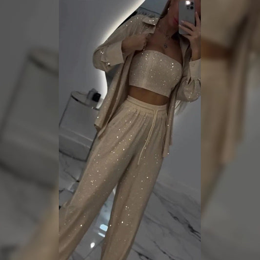 Coordinato 3 Pezzi Glitter ✨