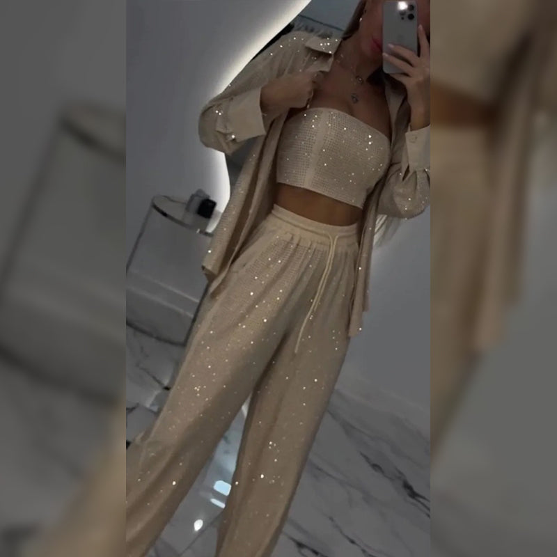 Coordinato 3 Pezzi Glitter ✨
