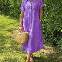 Vestito a Camicia Gessato ✨