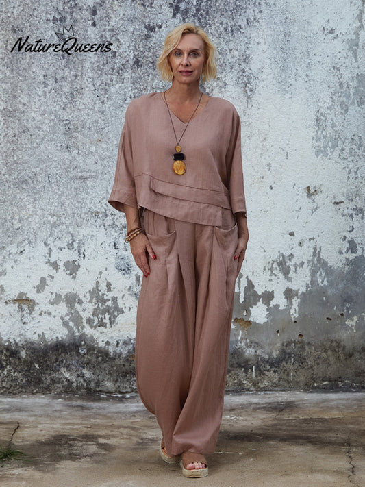 Coordinato In Lino Patrizia ✨