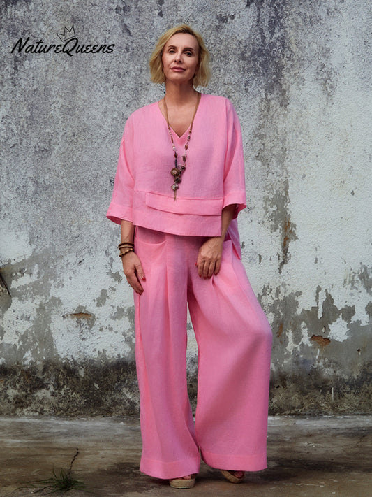 Coordinato In Lino Patrizia ✨