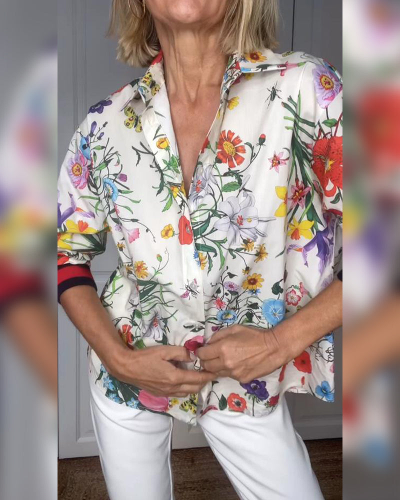 Camicia Flowers  🌸