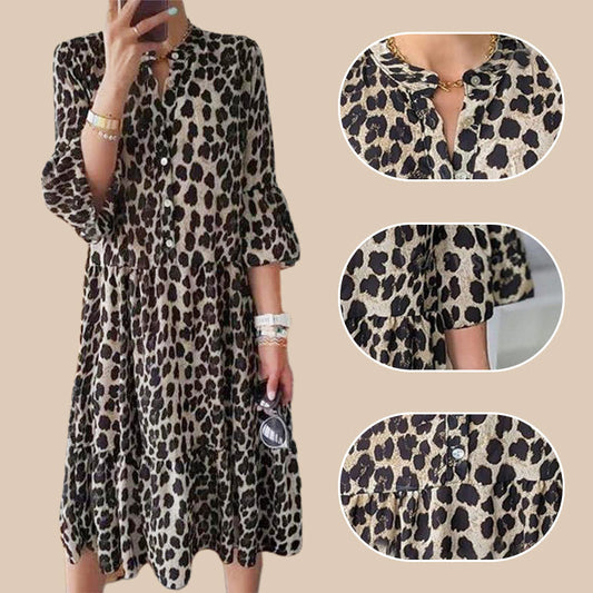 Vestito Leopardo Elegante✨