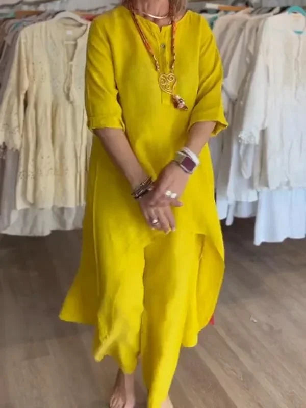 Completo 2 pezzi in Lino ✨